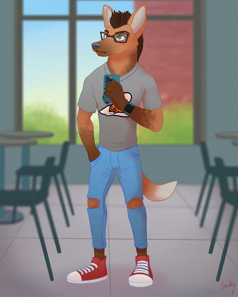 Coffee Shop Leggy by ❓Arcoto